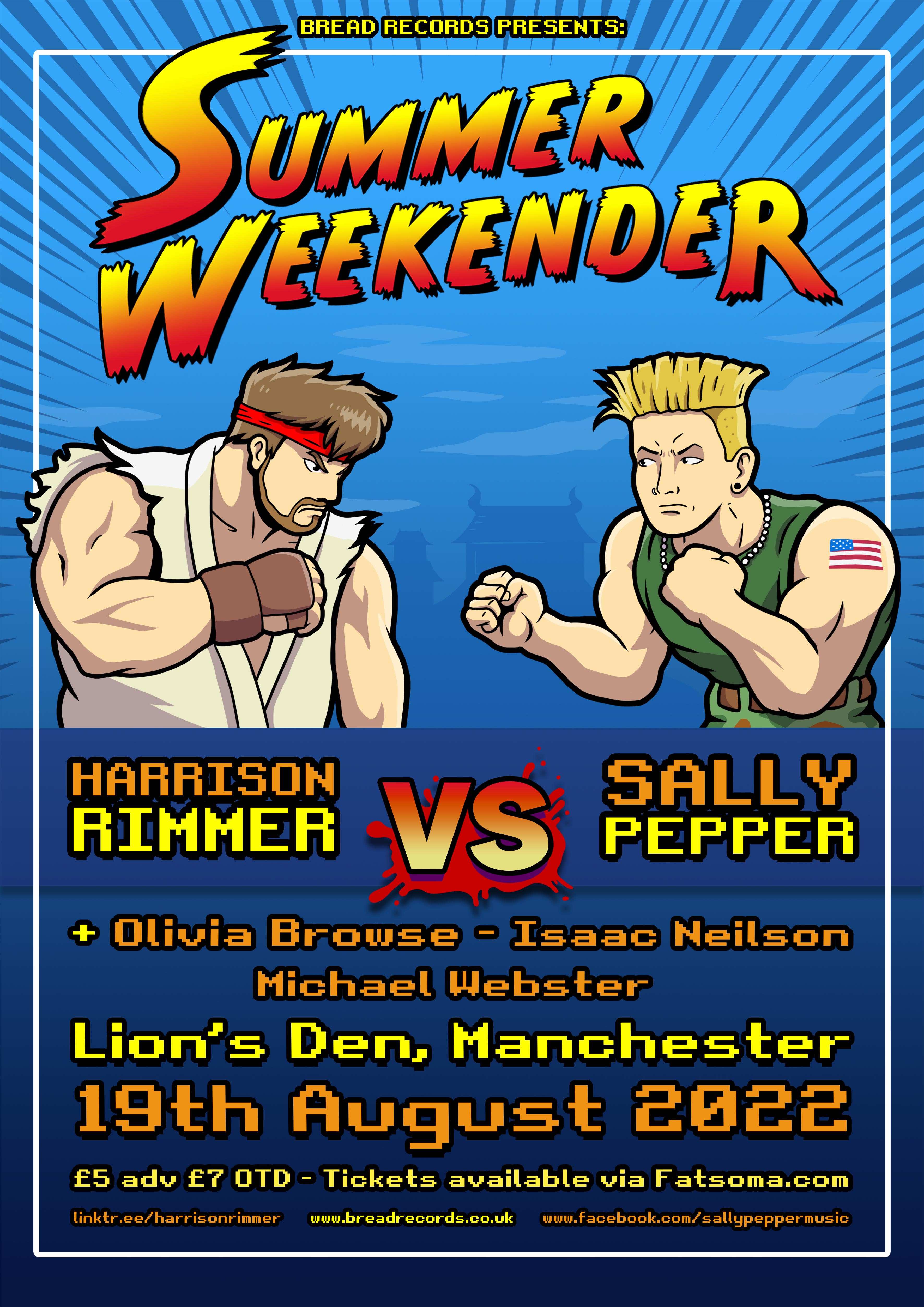 Ruby Rimmer Manchester Harrison Rimmer ≠ Sally Pepper + Special Guests at Lions Den is today ...